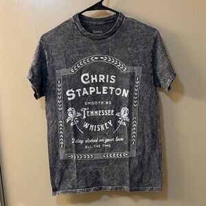Chris Stapleton Gray Graphic Tee